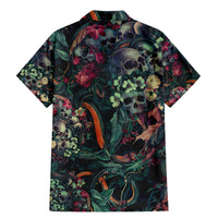 Skulls and Snakes Family Matching Mermaid Dress and Hawaiian Shirt - Wonder Print Shop