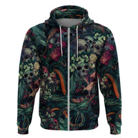 Skulls and Snakes Hoodie - Wonder Print Shop