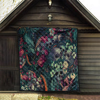 Skulls and Snakes Quilt - Wonder Print Shop