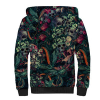 Skulls and Snakes Sherpa Hoodie - Wonder Print Shop
