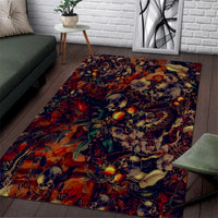 Isabell Skull Art Area Rug - Wonder Print Shop