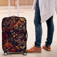 Isabell Skull Art Luggage Cover - Wonder Print Shop