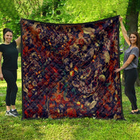 Isabell Skull Art Quilt - Wonder Print Shop