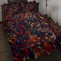 Isabell Skull Art Quilt Bed Set - Wonder Print Shop