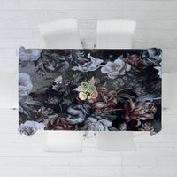 Skulls Roses And White Snakes Tablecloth - Wonder Print Shop