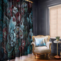 Eyes of Darkness Window Curtain - Wonder Print Shop