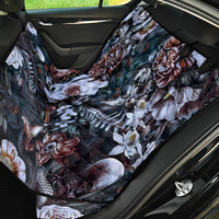 Skulls White Nightmare Back Car Seat Cover - Wonder Print Shop