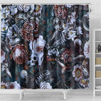skulls-white-nightmare-shower-curtain