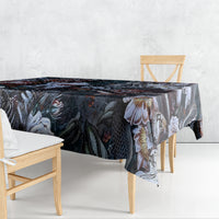 Skulls White Nightmare Tablecloth - Wonder Print Shop