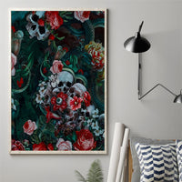 Green Poison Canvas Wall Art - Wonder Print Shop