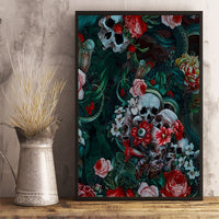 Green Poison Canvas Wall Art - Wonder Print Shop