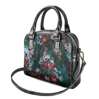 green-poison-shoulder-handbag