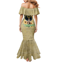 Personalized African Women Mermaid Dress Half Hood Half Holy - Wonder Print Shop