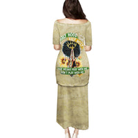 Personalized African Women Puletasi Half Hood Half Holy - Wonder Print Shop