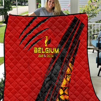 Belgium Football 2024 Quilt Trophy Wing Style - Wonder Print Shop
