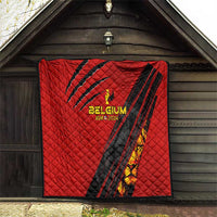 Belgium Football 2024 Quilt Trophy Wing Style - Wonder Print Shop