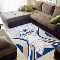 France Football 2024 Area Rug Trophy Wing Style - Wonder Print Shop