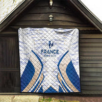 France Football 2024 Quilt Trophy Wing Style - Wonder Print Shop