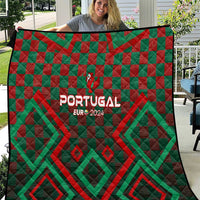 Portugal Football 2024 Quilt Trophy Wing Style - Wonder Print Shop