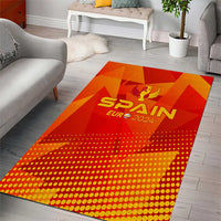 Spain Football 2024 Area Rug Trophy Wing Style - Wonder Print Shop