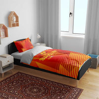 Spain Football 2024 Bedding Set Trophy Wing Style - Wonder Print Shop