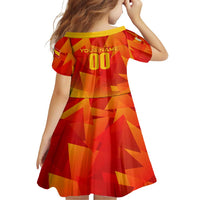 Personalized Spain Football 2024 Family Matching Summer Maxi Dress and Hawaiian Shirt Trophy Wing Style - Wonder Print Shop