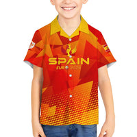 Personalized Spain Football 2024 Family Matching Summer Maxi Dress and Hawaiian Shirt Trophy Wing Style - Wonder Print Shop
