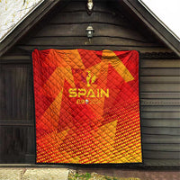 Spain Football 2024 Quilt Trophy Wing Style - Wonder Print Shop