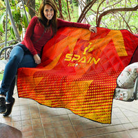 Spain Football 2024 Quilt Trophy Wing Style - Wonder Print Shop