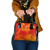 Spain Football 2024 Shoulder Handbag Trophy Wing Style