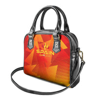 Spain Football 2024 Shoulder Handbag Trophy Wing Style