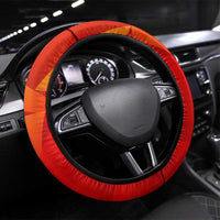 Spain Football 2024 Steering Wheel Cover Trophy Wing Style - Wonder Print Shop