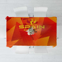 Spain Football 2024 Tablecloth Trophy Wing Style - Wonder Print Shop