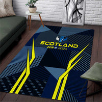 Scotland Football 2024 Area Rug Trophy Wing Style - Wonder Print Shop