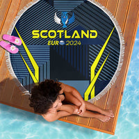 Scotland Football 2024 Beach Blanket Trophy Wing Style - Wonder Print Shop