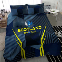 Scotland Football 2024 Bedding Set Trophy Wing Style - Wonder Print Shop