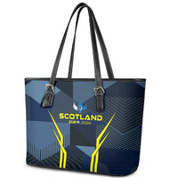 Scotland Football 2024 Leather Tote Bag Trophy Wing Style - Wonder Print Shop