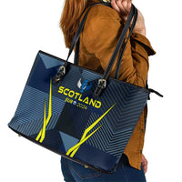 Scotland Football 2024 Leather Tote Bag Trophy Wing Style - Wonder Print Shop