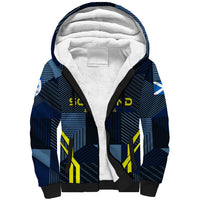 Personalized Scotland Football 2024 Sherpa Hoodie Trophy Wing Style - Wonder Print Shop