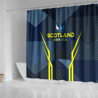 Scotland Football 2024 Shower Curtain Trophy Wing Style