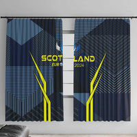 Scotland Football 2024 Window Curtain Trophy Wing Style - Wonder Print Shop