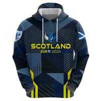 Personalized Scotland Football 2024 Zip Hoodie Trophy Wing Style - Wonder Print Shop