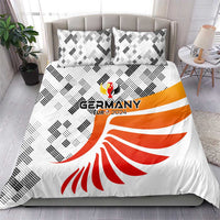 Germany Football 2024 Bedding Set Trophy Wing Style - Wonder Print Shop