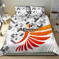 Germany Football 2024 Bedding Set Trophy Wing Style - Wonder Print Shop