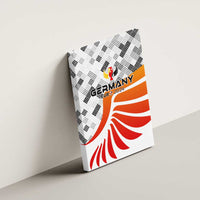 Germany Football 2024 Canvas Wall Art Trophy Wing Style - Wonder Print Shop