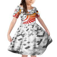 Personalized Germany Football 2024 Family Matching Mermaid Dress and Hawaiian Shirt Trophy Wing Style - Wonder Print Shop