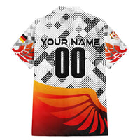 Personalized Germany Football 2024 Family Matching Mermaid Dress and Hawaiian Shirt Trophy Wing Style - Wonder Print Shop