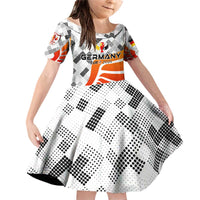 Personalized Germany Football 2024 Family Matching Off Shoulder Short Dress and Hawaiian Shirt Trophy Wing Style - Wonder Print Shop