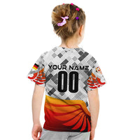 Personalized Germany Football 2024 Kid T Shirt Trophy Wing Style - Wonder Print Shop