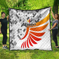 Germany Football 2024 Quilt Trophy Wing Style - Wonder Print Shop